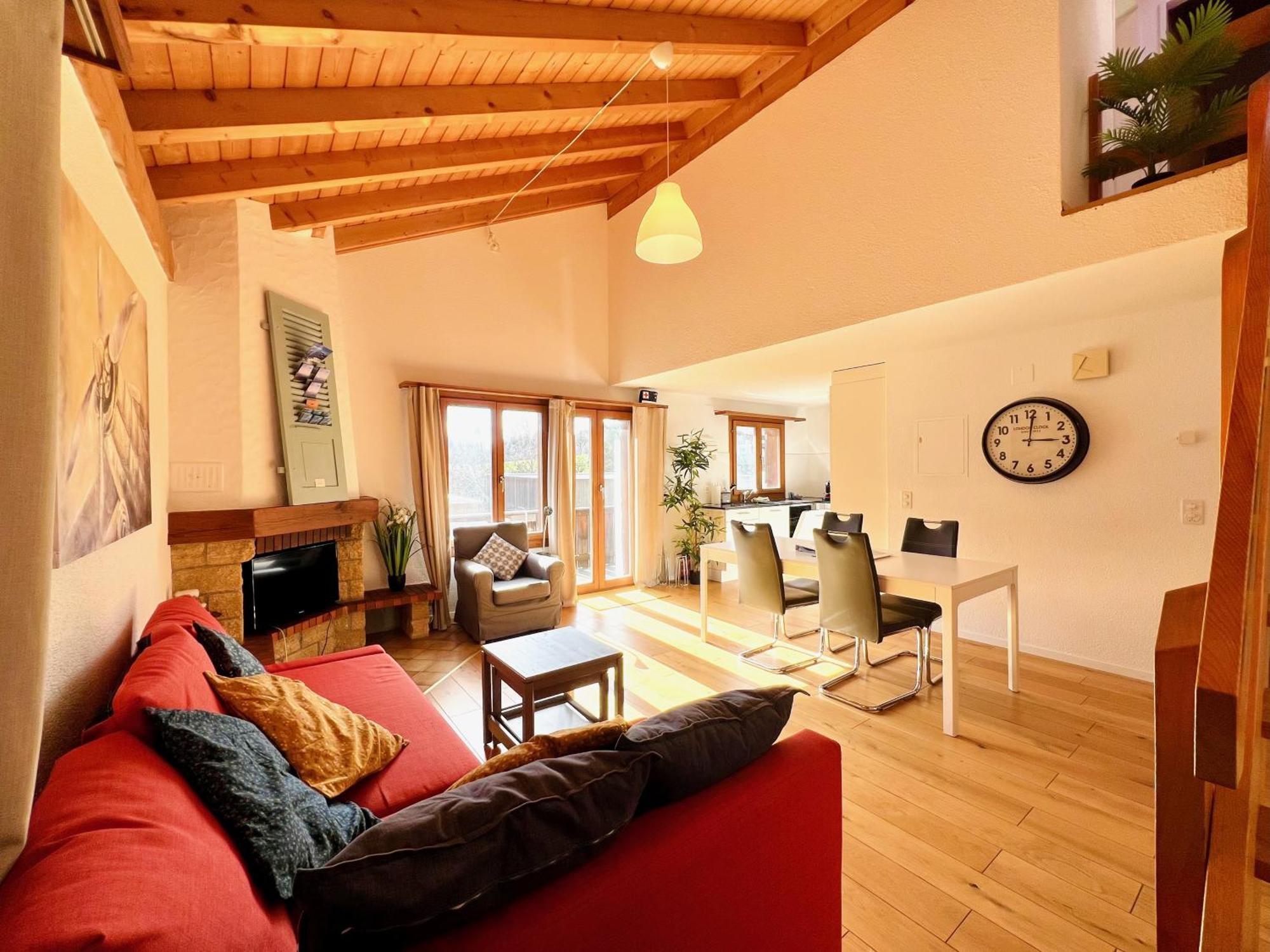 Maisonette 4.5 Zimmer, Naehe Ballenberg Hofstetten bei Brienz Extérieur photo